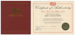 Buzz Aldrin Signed ''Life'' Magazine Commemorative Issue